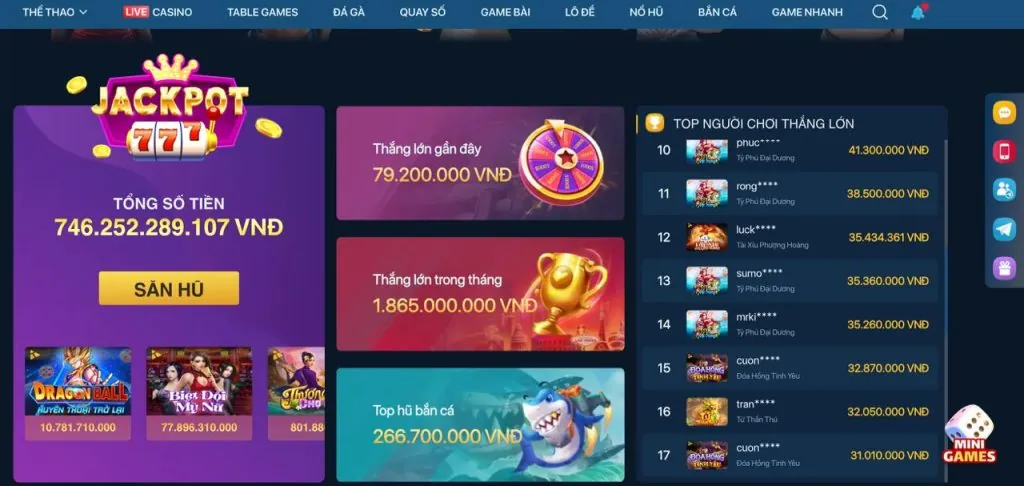 Các trò chơi khác tại 383sports